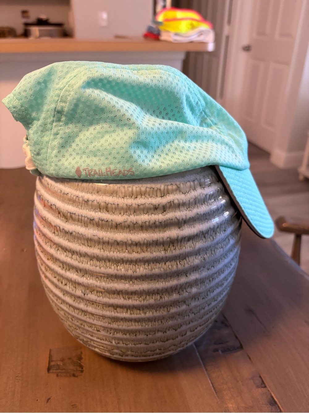 Lightweight Aqua Performance Sun Cap by Trailheads